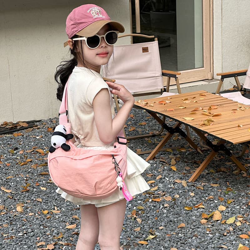 Saco de bolinho de grande capacidade 2025 novo estilo meninas leve legal saco do mensageiro menino esportes lazer primav