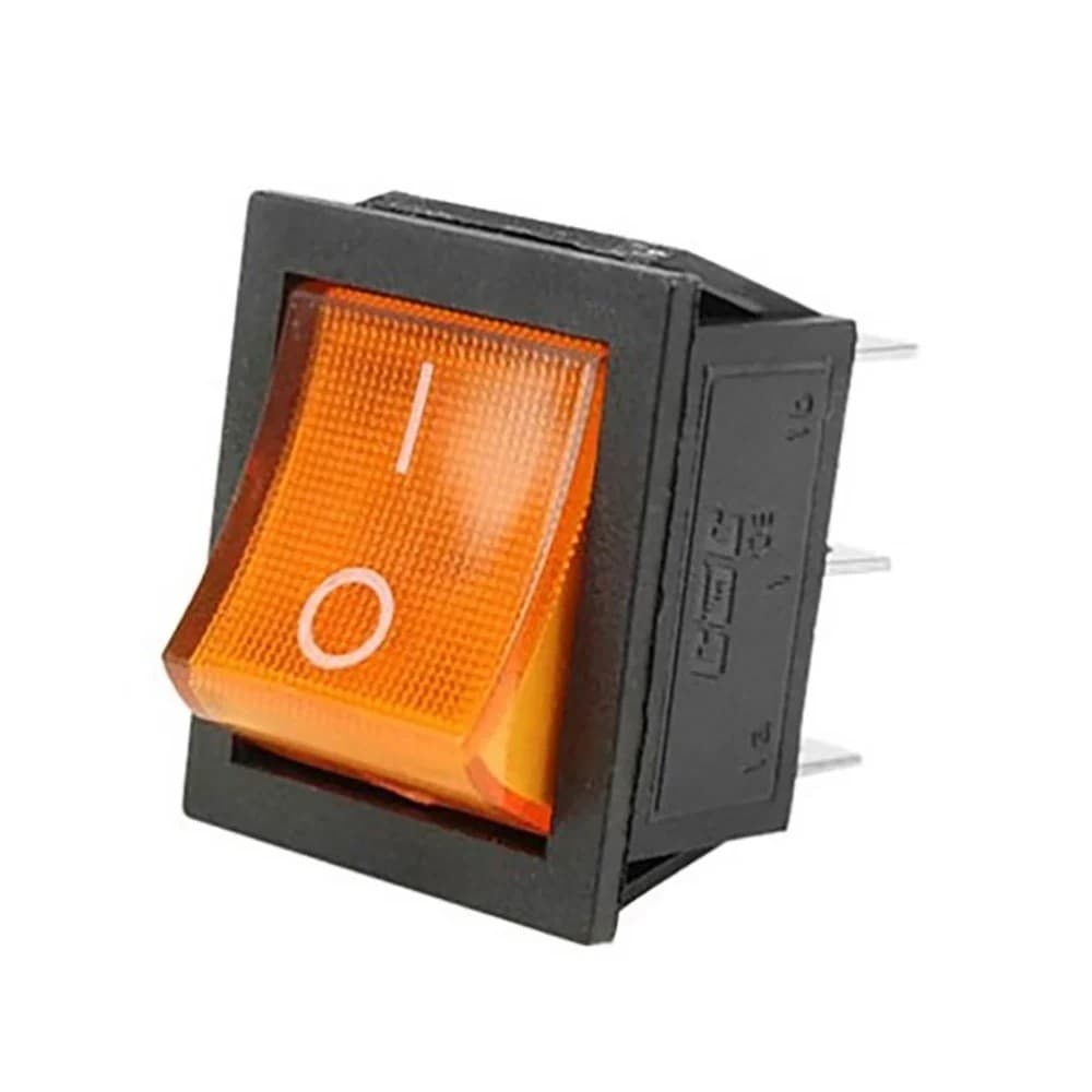 Chave Gangorra 6T 15A/250V 20A/125v AC Liga Desliga ON OFF KCD4