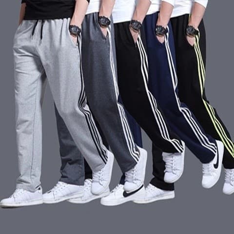 Primavera outono médio grosso cintura elástica calças esportivas masculinas casuais calças compridas gordas mais gordura
