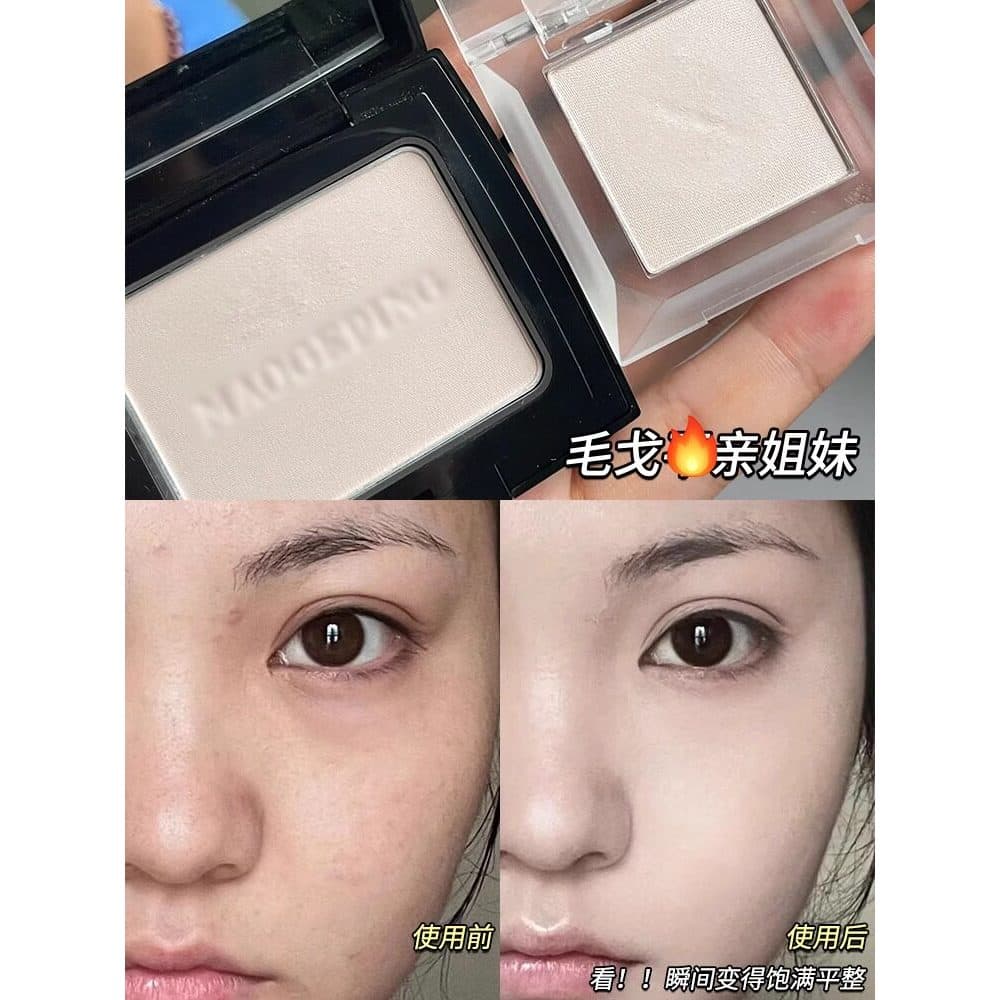 Ferro pequeno na superfície!Gellas gellas Gilly Monocromático Fosco Alto Brilho Pó Natural Tridimensional Iluminador Bra