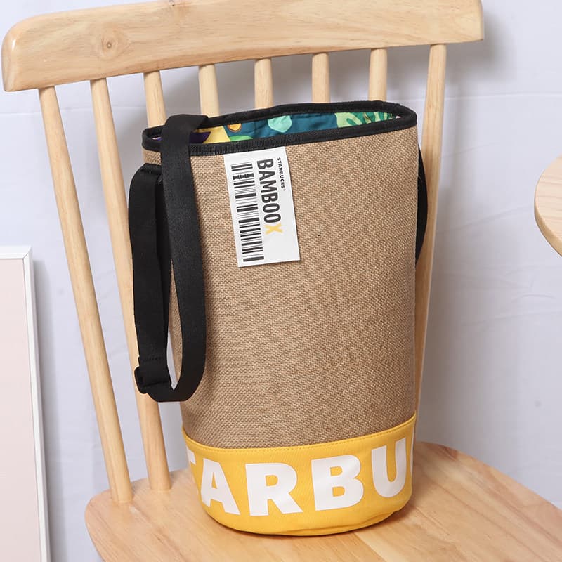 bolsa transversal feminino bolsa femenina Zongzi Bolsa Balde de Palha Trançada de Linho Bolsa Mensageiro Grande Capacida