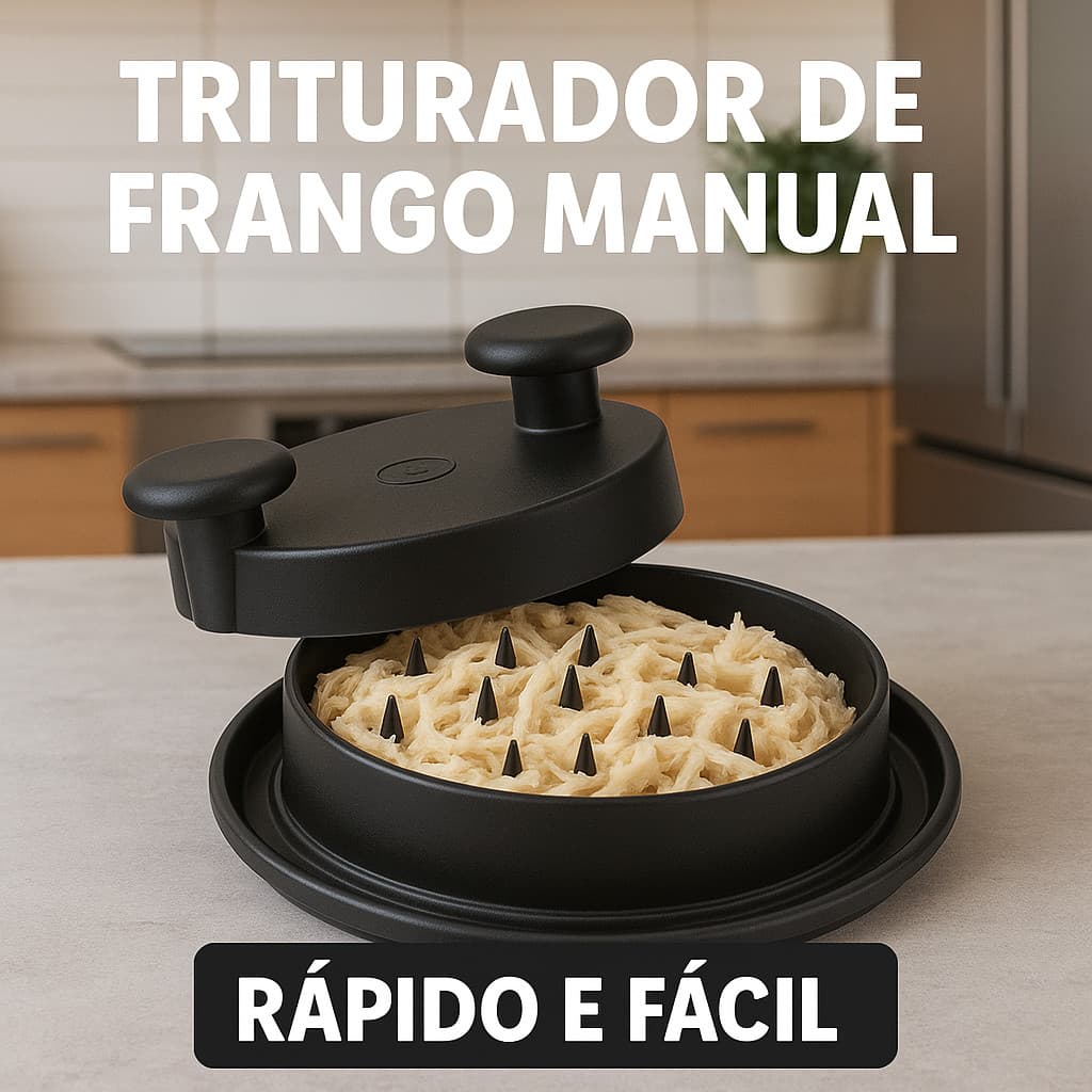 Desfiador de Carne e Frango – Prático, Resistente e Super Rápido!