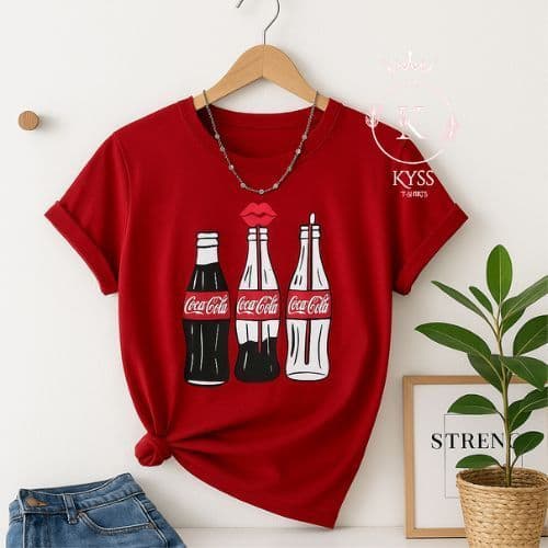 Blusa Feminina Tshirt Coca Cola Algodão