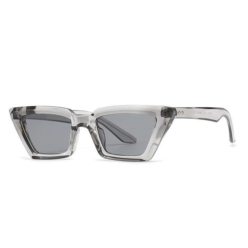 Retro Rebites Feminino Olho De Gato Óculos De Sol Tons UV400