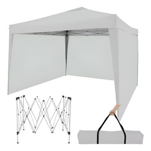 Gazebo Tenda Articulado "Mor" Sanfonada 3x3 com ou sem Paredes  Branco