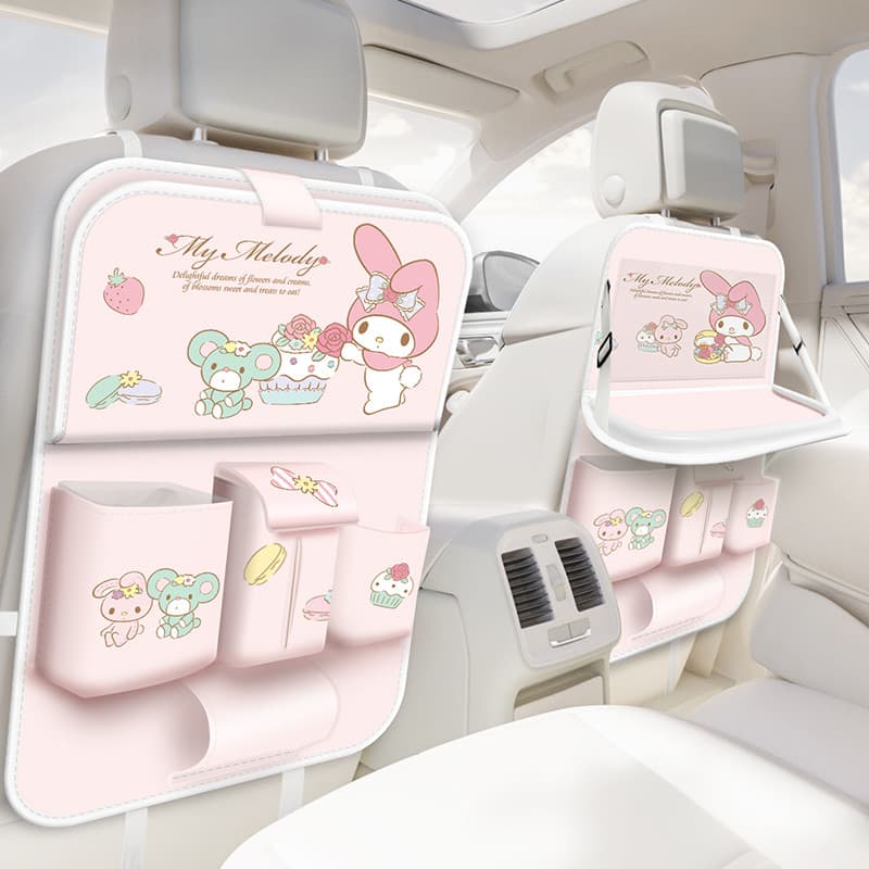 Melody Melody saco de armazenamento de carro pendurado saco arrumado caixa de armazenamento saco de armazenamento Sanrio