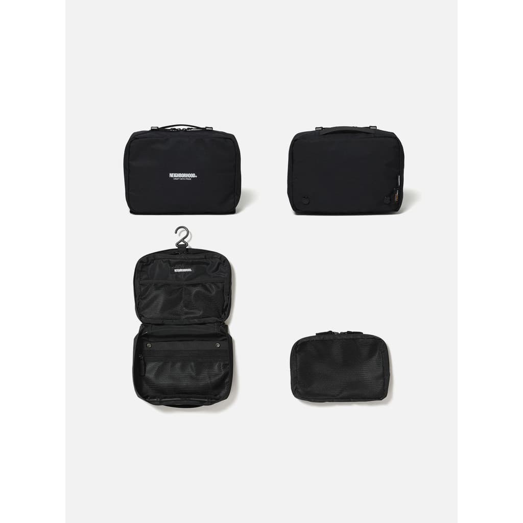 NEIGHBORHOOD NBHD Kodora Bolsa multifuncional portátil leve para viagem no exterior Bolsa de armazenamento de eletrodomé