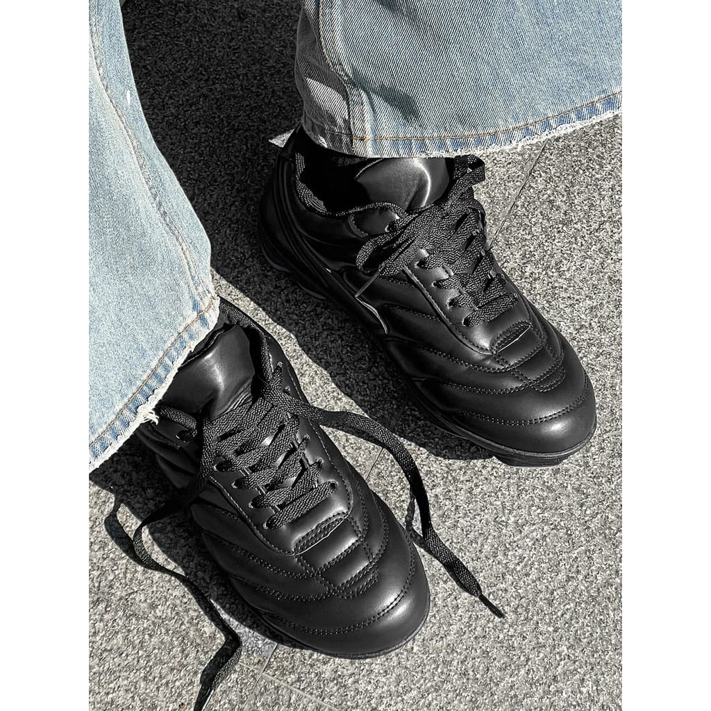 Caixa sapatos de boxe sapatos masculinos preto alemão sapatos de treinamento Retro tênis americano Commuter sola plana 2