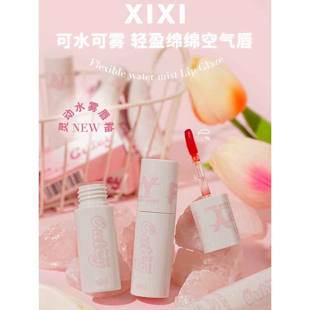 Xixixi hidratante brilho labial brilho labial brilho labial inteligente névoa de água brilho labial fosco não desbotado