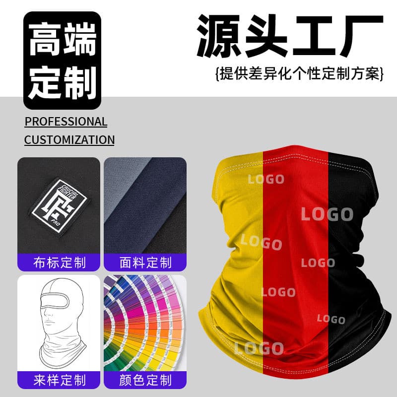 Cachecol de ciclismo, proteção solar para ciclismo, resfriamento personalizável, gola térmica de verão, máscara facial p