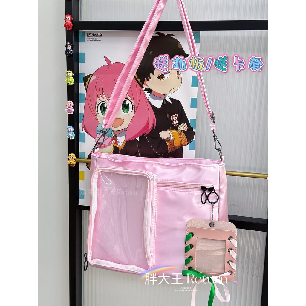 Bolsa de dor bidimensional para meninas japonesas, bolsa de bebê de 15CM, Design de nicho, alta aparência, bolsa mensage