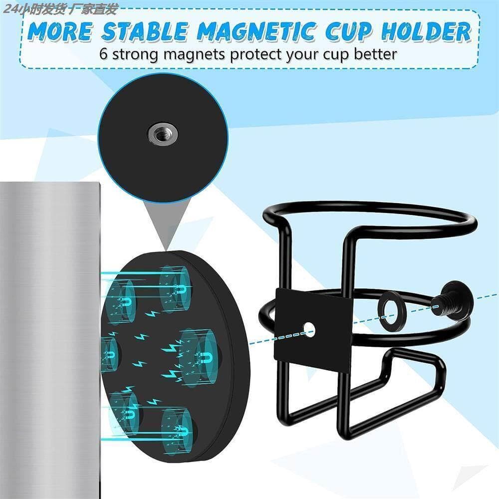 Suporte magnético para garrafa de água Suporte magnético fixo Suporte magnético para copo de água Ventosa para chá Supor