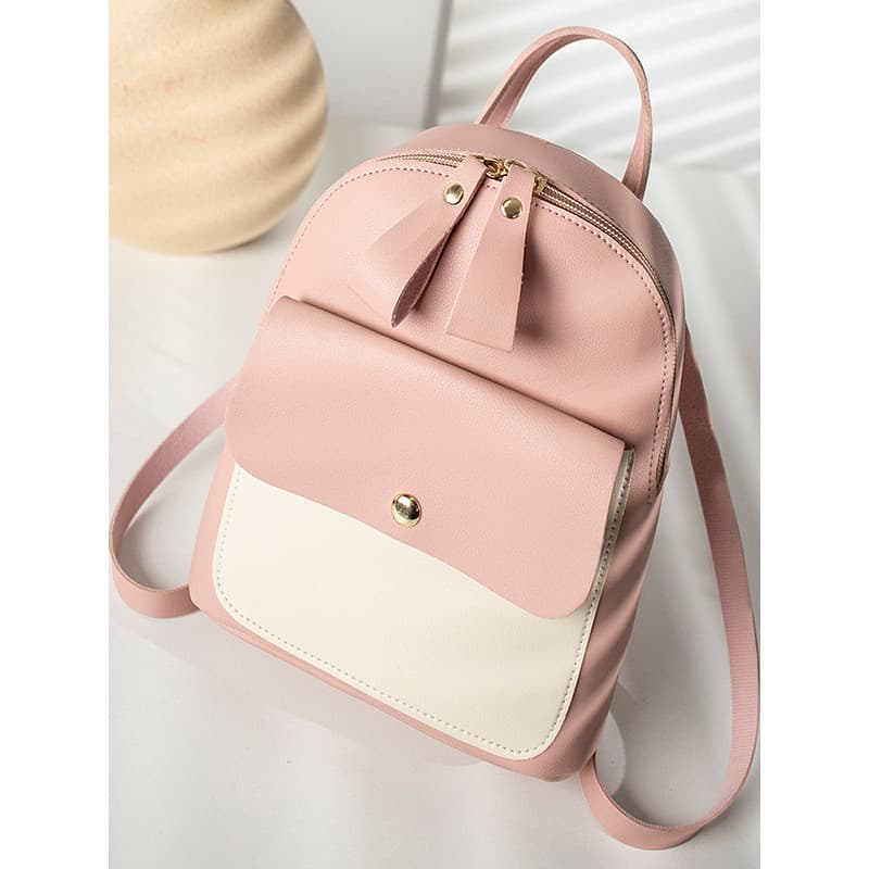 Versão coreana novo estilo mochila pequena pode um ombro Diagonal multifuncional pequeno saco do telefone móvel simples