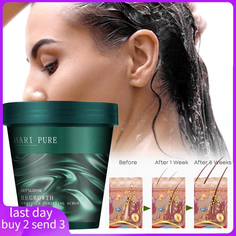 shampoo Purificante Para Crescimento Capilar Centella-Suave Couro Cabeludo