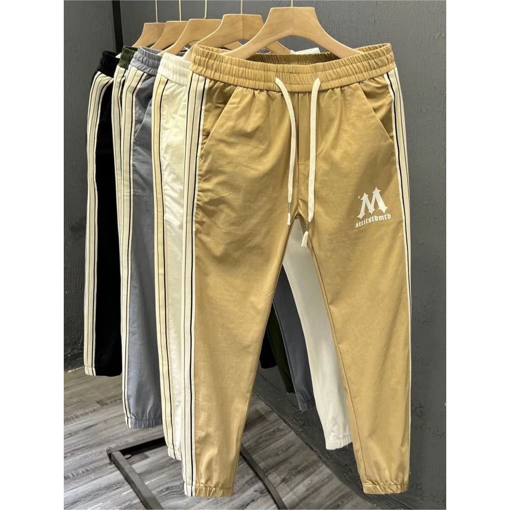 Calças casuais de verão Slim-fit esportes Harem calças tornozelo comprimento calças All-match calças soltas masculino ve