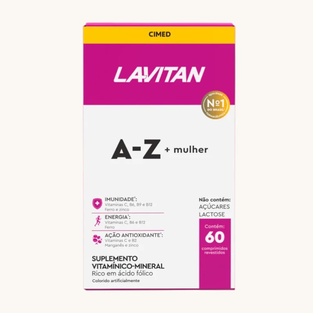 Lavitan A-Z Mulher com 60 Comprimidos