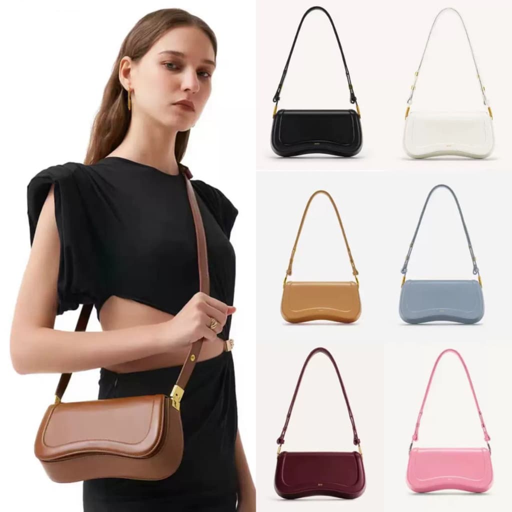 2026 Nova Moda JW Pudim Alça De Ombro Ajustável Bolsa Crossbody