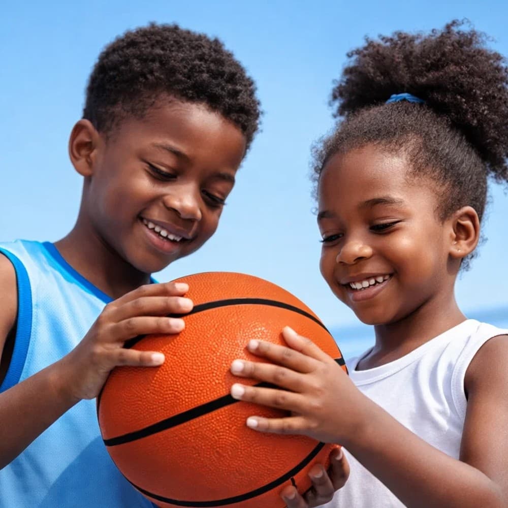 Bola de Basquete Infantil Antiderrapante para Treinamento