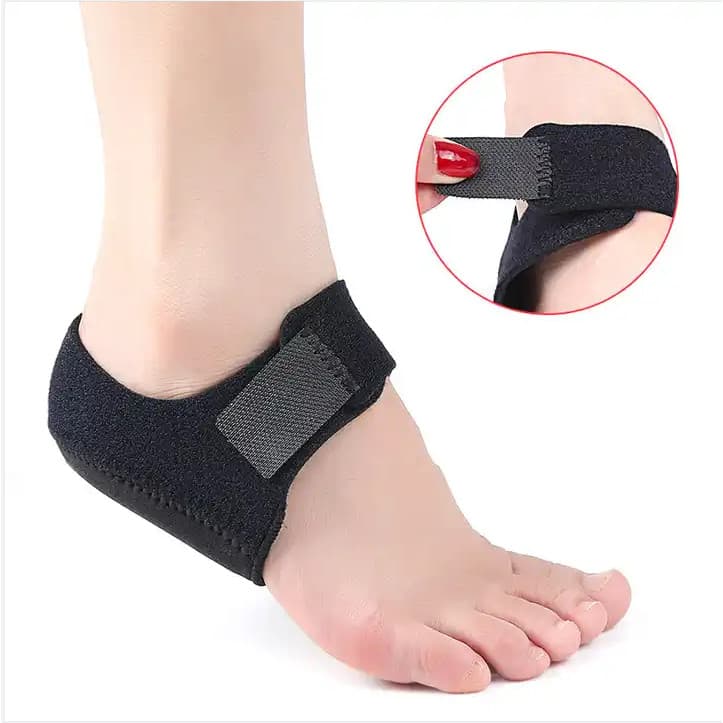 Almofadas de Alívio de Dor no Calcanhar - Protetores para Fascite Plantar, Conjunto com 2, Reduz Pressão no Calcanhar