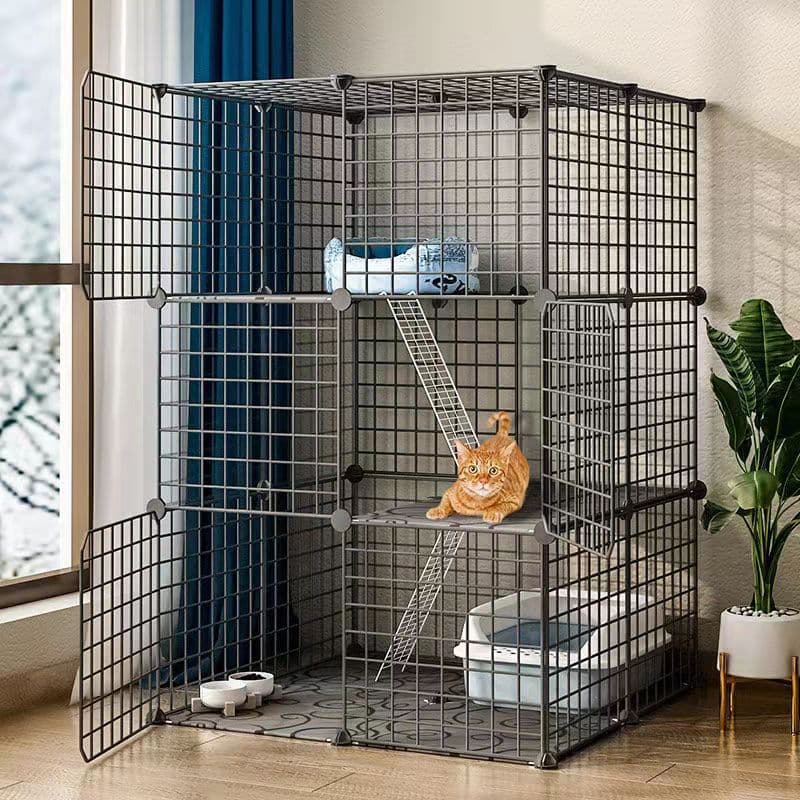 Cat House Tamanho Grande Não-com Banheiro Um