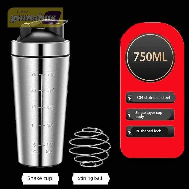 Copo shaker resistente a altas temperaturas de aço inoxidável Fitness esportes copo proteína em pó rápido shaker copo gr