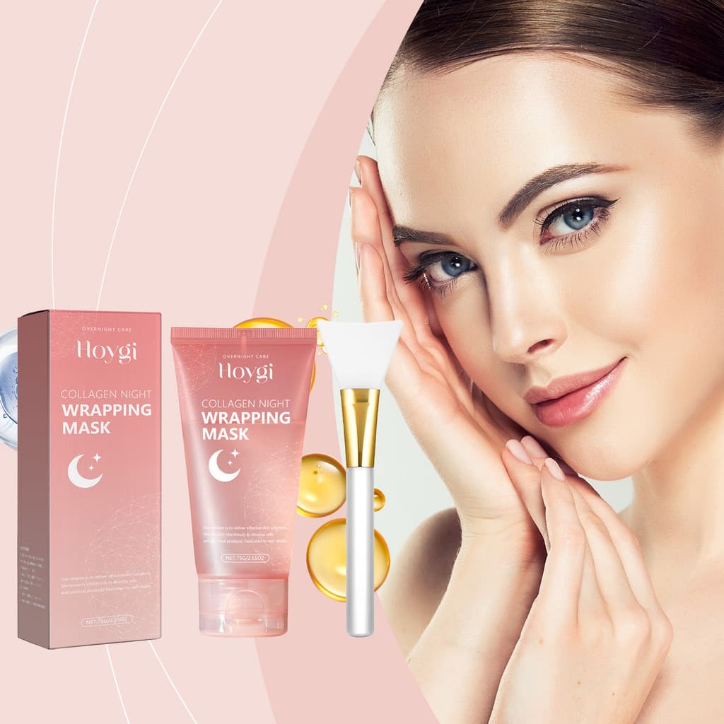Máscara Facial Peel-Off HOYGI com Extrato de Plantas Hidrata, Retém a Água, Suaviza a, Máscara Peel-Off para Cuidad