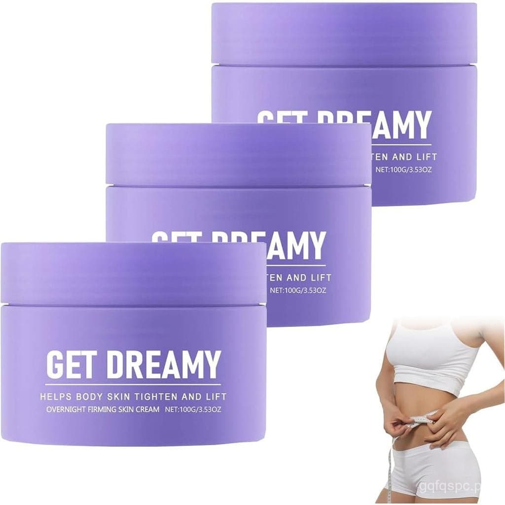 Obtenha a Creme Tonificante Noturno Dreamy, Creme Corporal Tonificante e Firmador, Creme Firmador Corporal que Atua Enqu
