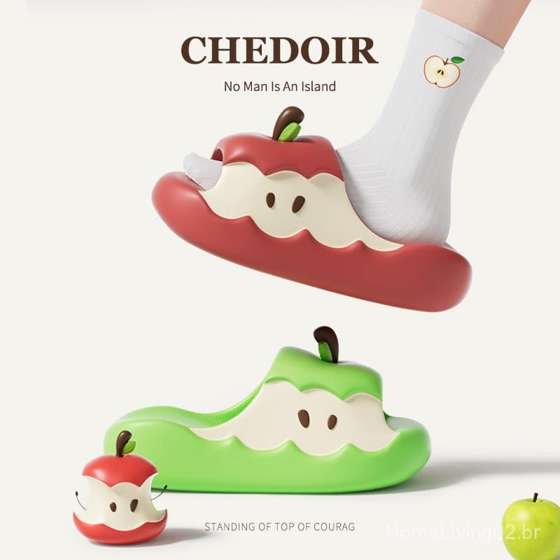 Chinelos originais para adultos, primavera-verão, fofos para uso entre pais e filhos, adequados para uso em casa e ao ar