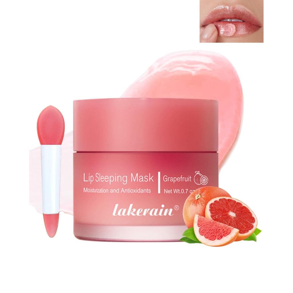 Máscara Labial Noturna, Hidratante Noturno e Prevenção de Lábios Secos e Rachados, Esfoliante Hidratante, Máscara Labial