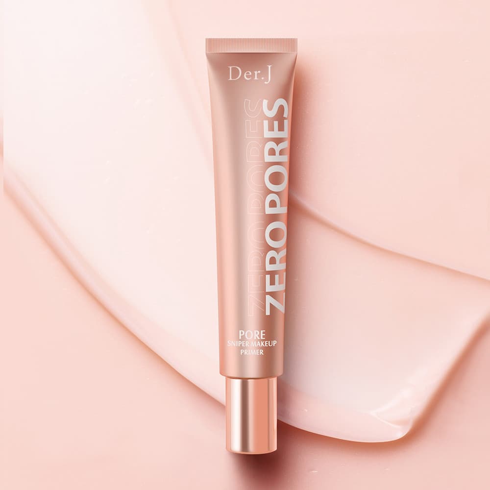 Der.J Zero Pore Soft Focus Makeup Primer, Base Cream Liquid Foundation Makeup Skin Care Products, Natural Moisturizing B