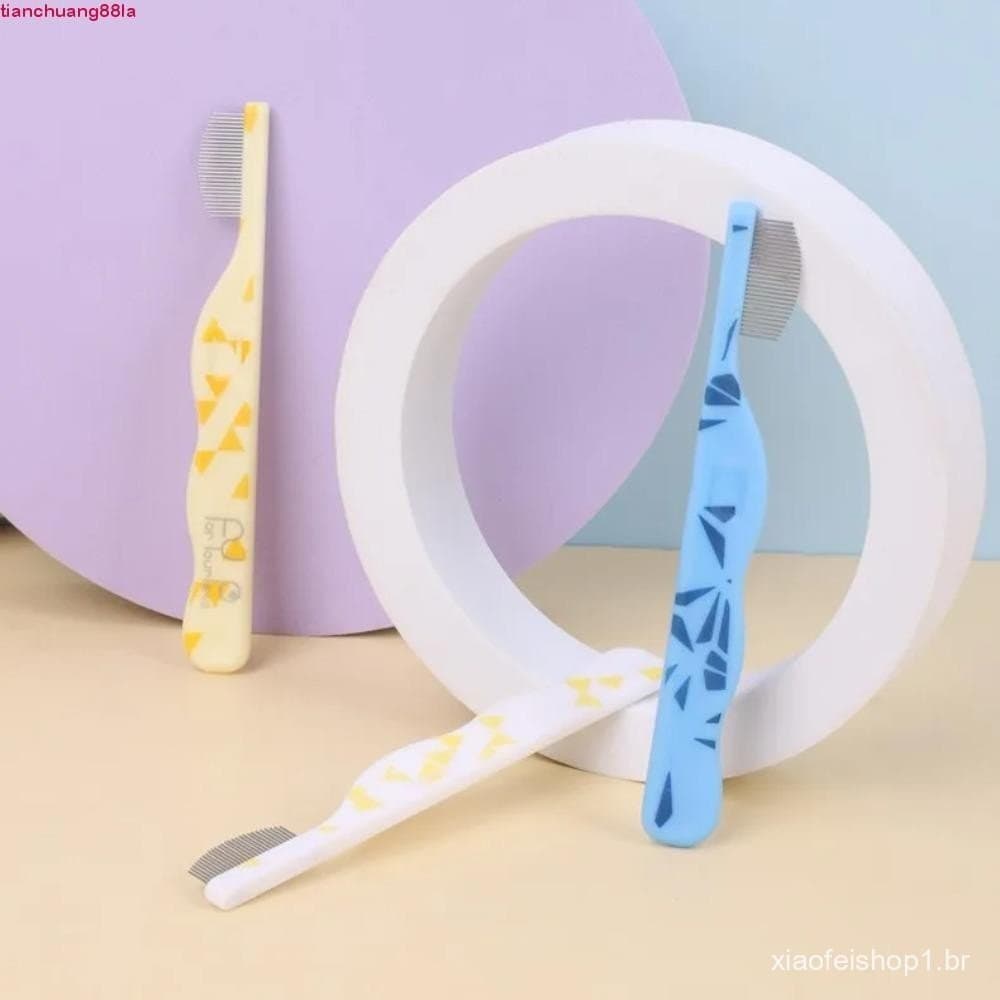 TIANCHUANG 2 Unidades De Pente Para Cuidados Com Cães , Repelente De Insetos Durável Passo De Dente Fino , Metal
