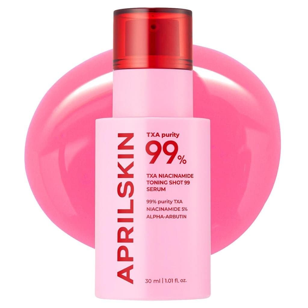APRILSKIN TXA Niacinamide Toning Shot 99 Spicule Sérum Facial｜Sérum Potenciador da Pele para Clareamento e Cuidado dos P