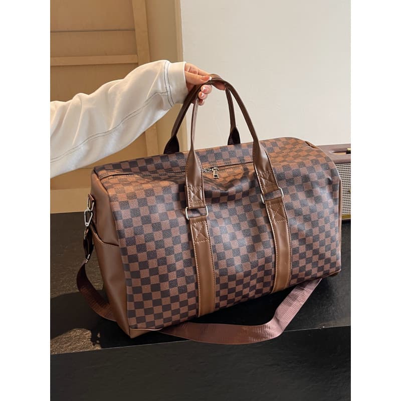 Bolsa de viagem feminina, grande capacidade, armazenamento de viagem de negócios, bolsa masculina, bolsa de viagem de cu