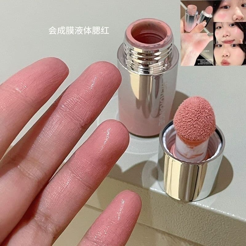 2026 novo autêntico blush líquido natural rejuvenescedor cor baixo saturado blush líquido natural Nude maquiagem novo es