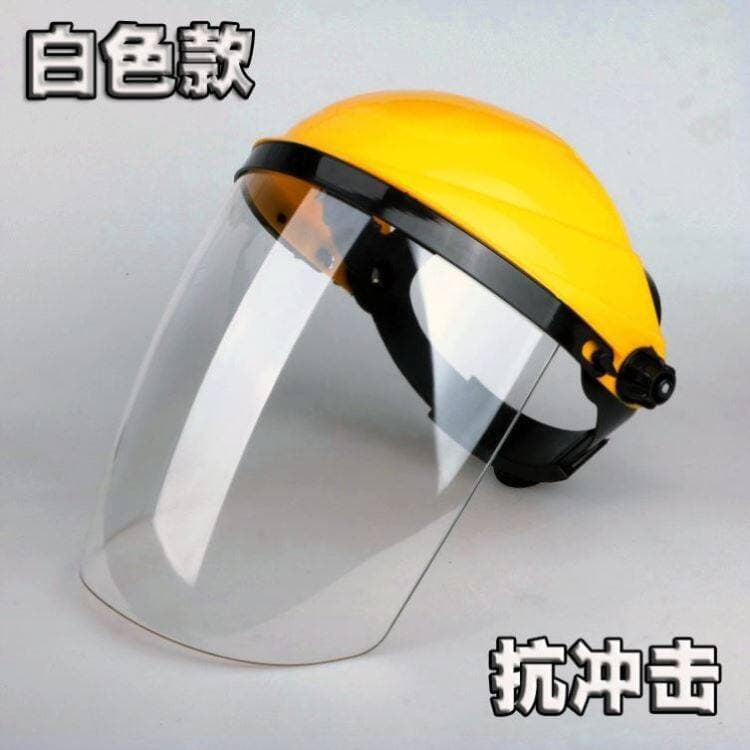 Máquina de corte protetor facial polimento equipamento de proteção tampa facial completa capa transparente soldagem elét