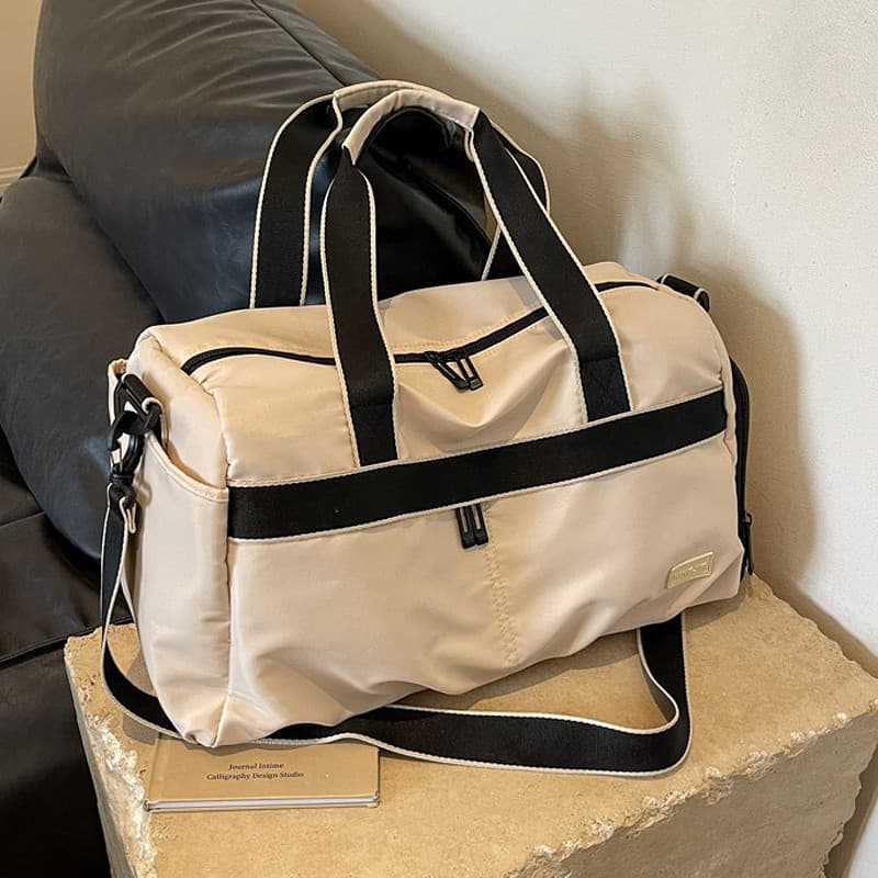 Saco de viagem feminino saco de bagagem de mão treinamento esportivo saco de ginásio Yoga natação seco molhado separação