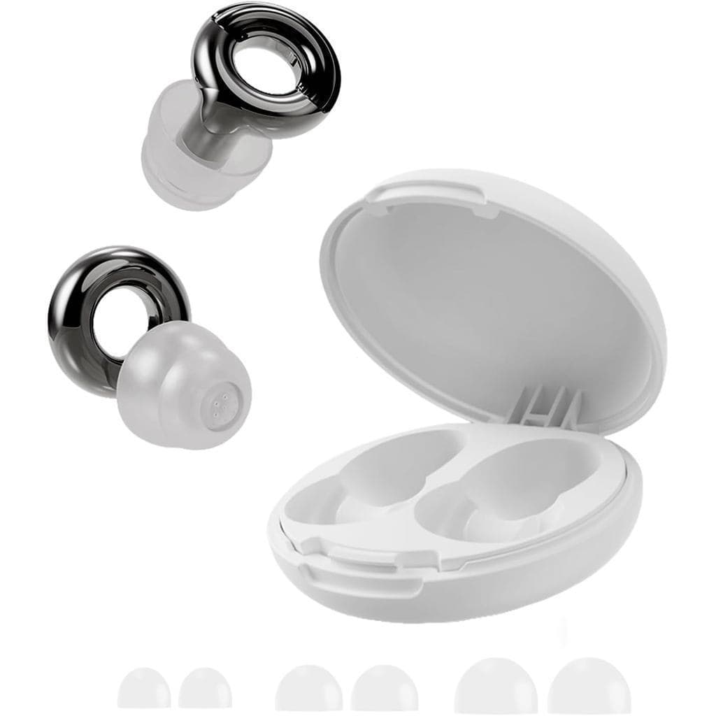 Protetores auriculares com redução de ruído de 45 decibéis – protetores auriculares reutilizáveis, adequados para ronco,