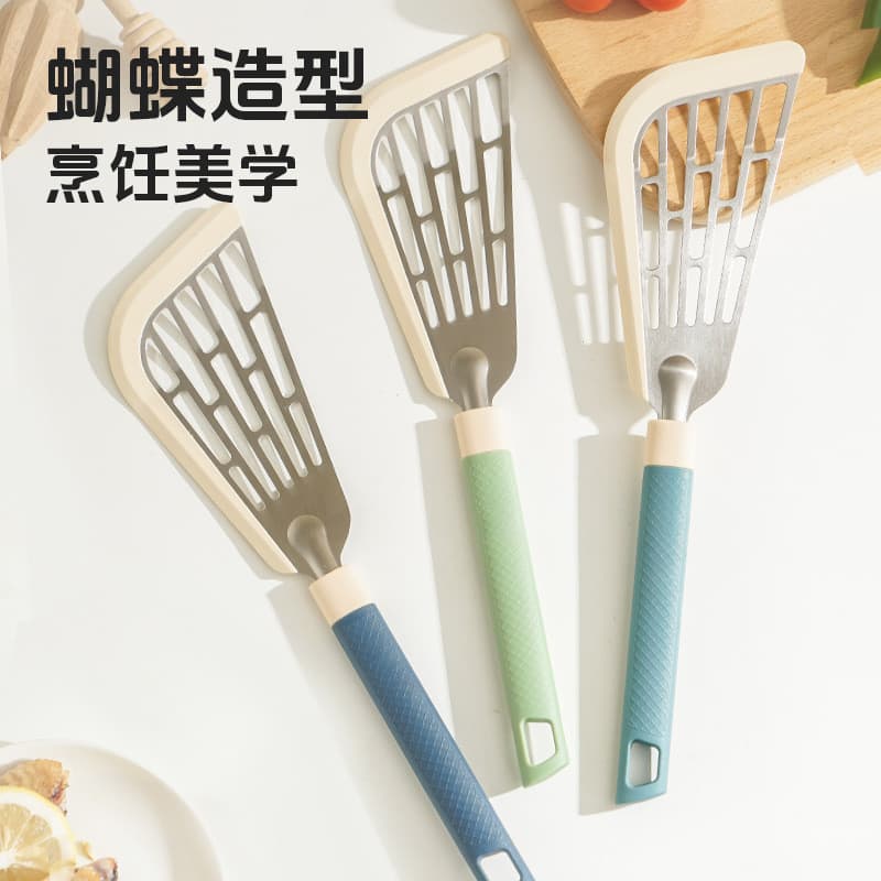 Espátula de borboleta espátula de Silicone fritar espátula frigideira antiaderente pan utensílios de cozinha espátula