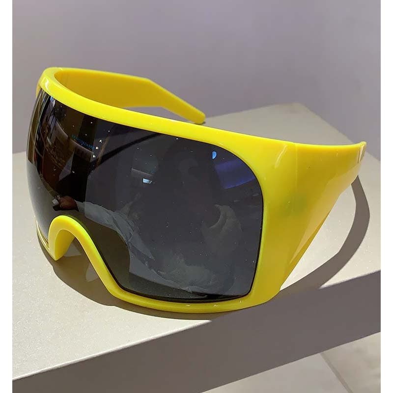 Armação de grandes dimensões esportes ao ar livre novo estilo máscara facial pára-sol Anti-ultravioleta pára-brisa óculo