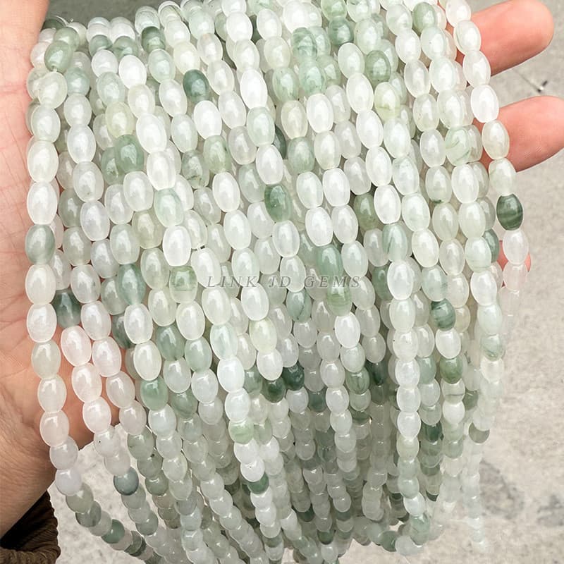 Preço de fábrica Natural Tianshan Cuimi contas pulseira Semi-acabado contas soltas acessórios de jóias frisado contas so