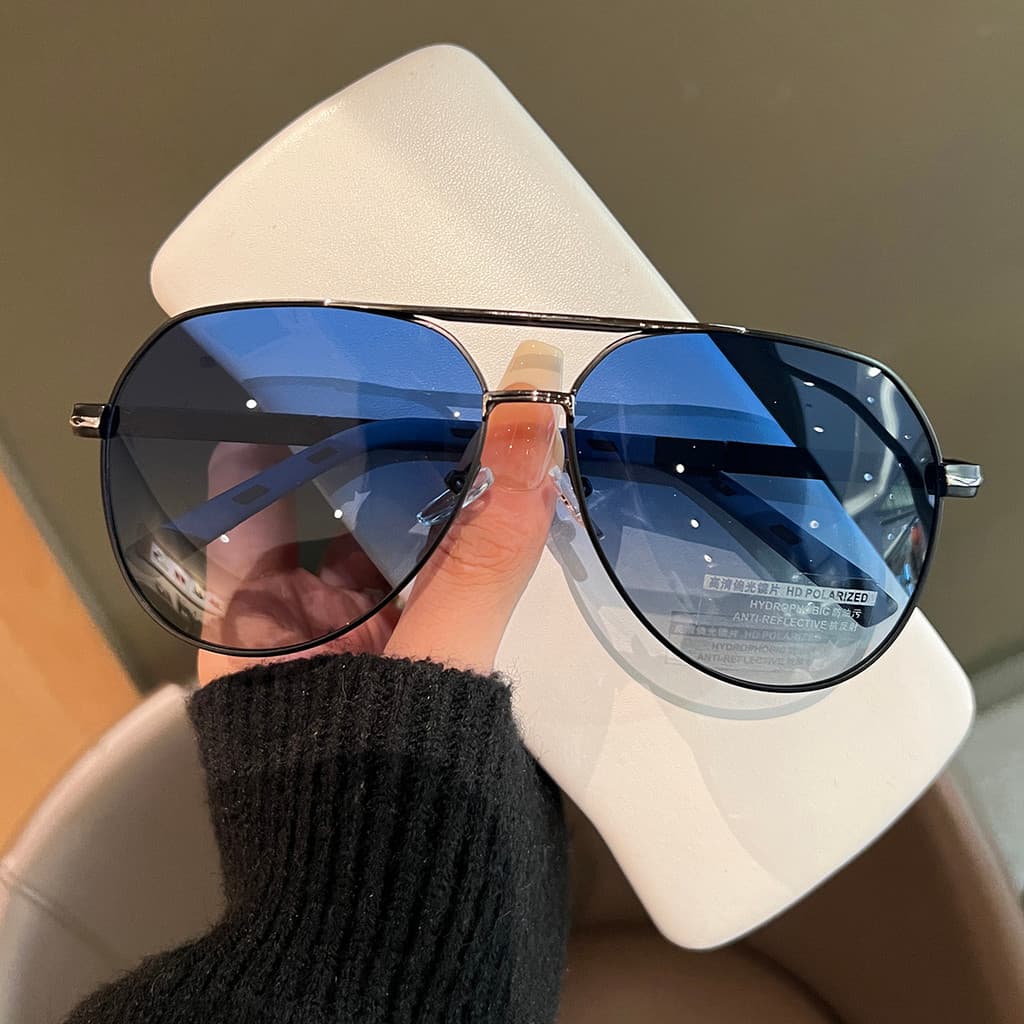 Anti-ultravioleta luz forte óculos de sol masculino condução dedicado óculos de sol de alta definição ao ar livre protet