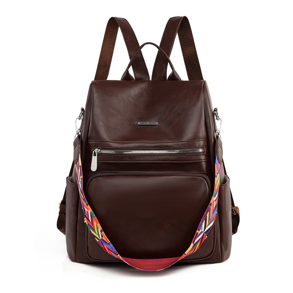 Shiny Diary Mochila Feminina Escolar Bolsa Grande Moda Impermeável Resistente para Viagem Trabalho