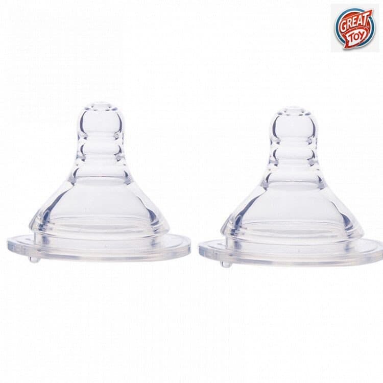 2 peças/conjunto de bicos longos, adequados para a série Avent Classic, bicos de silicone ultra macios, sem BPA e sem od