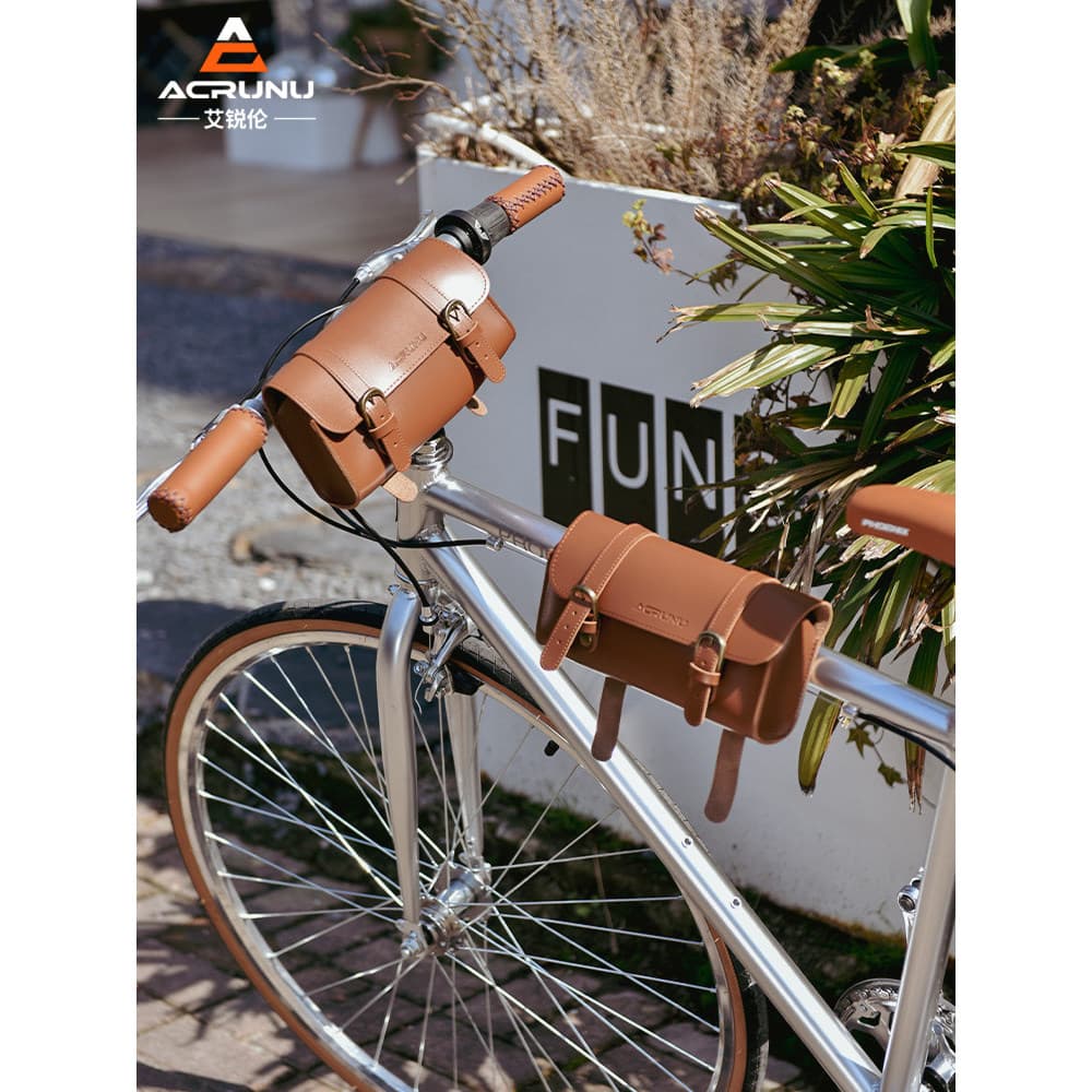 Allen Retro frente saco pendurado saco de bicicleta veículo elétrico frente magro saco frente saco ciclismo bateria aces
