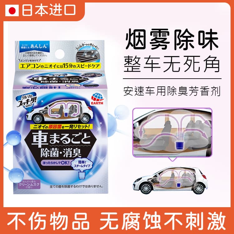 Japão Ansu no carro ambientador carro ar condicionado desinfecção Anti-esterilização remoção de mofo ferramenta útil car
