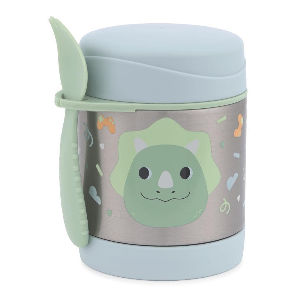 Pote Térmico com Talher Besties Dino Skip Hop