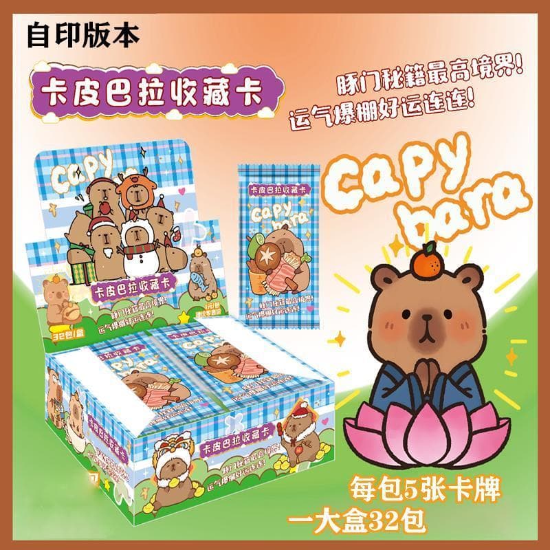 Cartão Kapibara novo estilo cartão Flash completo bonito capivara coleção cartão golfinho porta dicas presente das crian