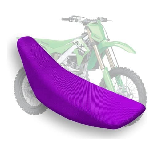 Capa De Banco 5inco Antiderrapante Para kawasaki klx Kxf 250 / 450 todas orr road impermeável roxa borracha kxf 450-250