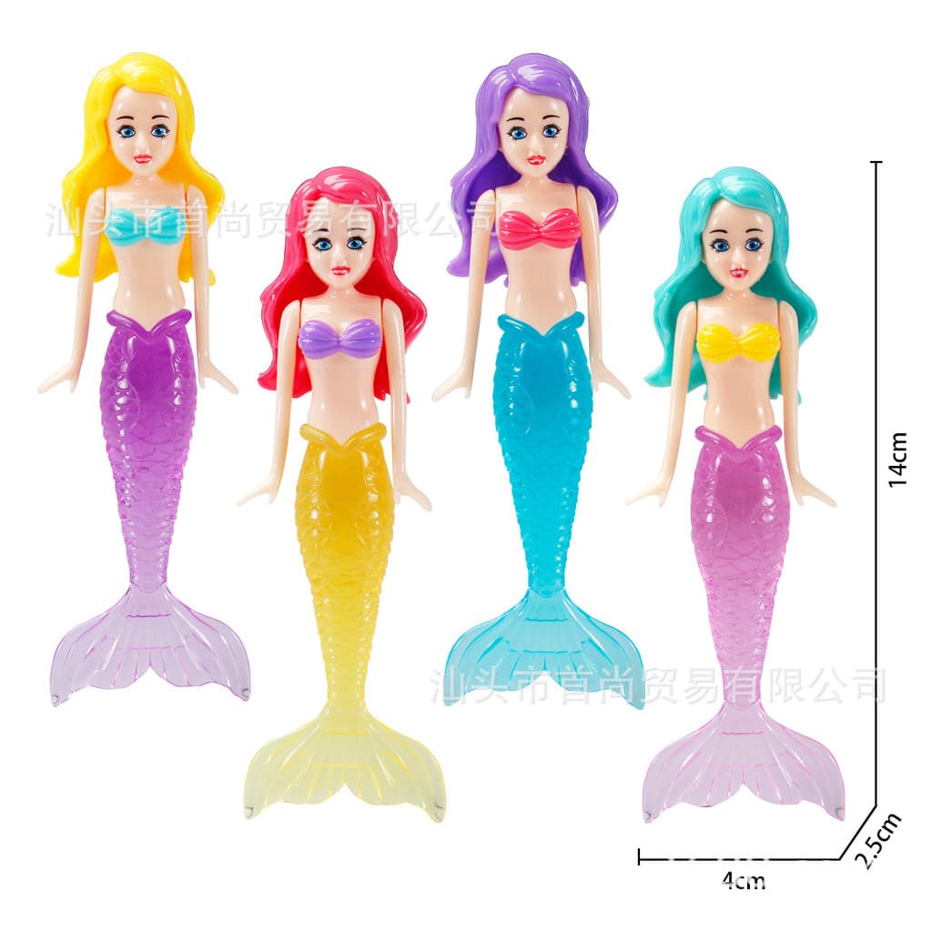 Cross-Border verão brinquedos de mergulho piscina das crianças treinamento de mergulho jogando sereia tesouro subaquátic