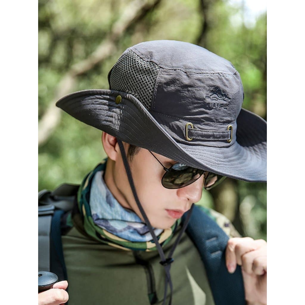 boné boné masculino Homens Sun Chapéu Verão respirável ao ar livre